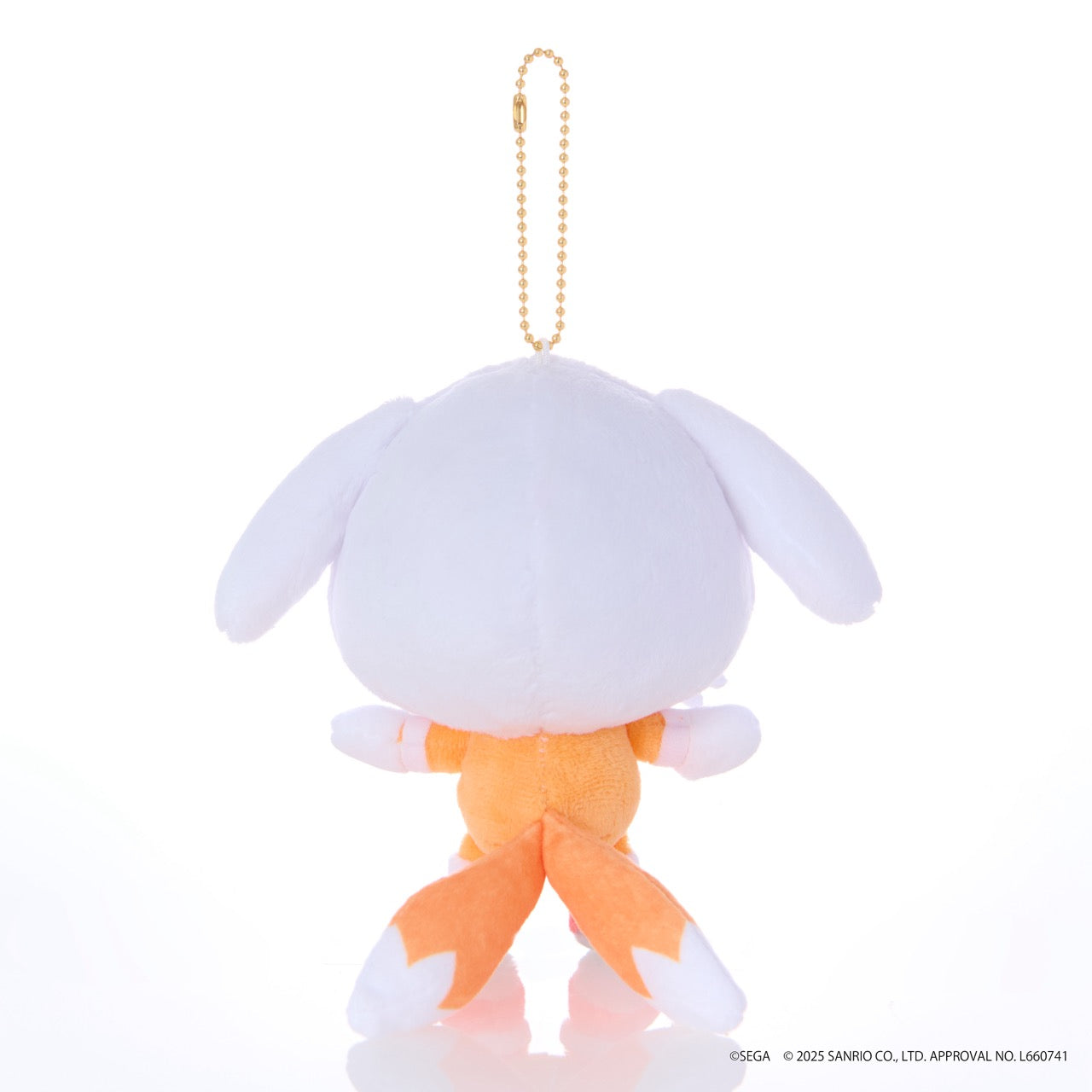 SONIC & FRIENDS x Hello Kitty and Friends Plush Mascot Keychain (Tails x Cinnamoroll)