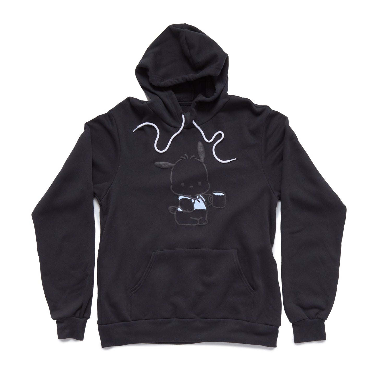 Pochacco Adult Big Mug Hoodie (Charcoal)