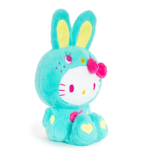 Hello Kitty 11" Green Plush (Colorful Bunny Series)