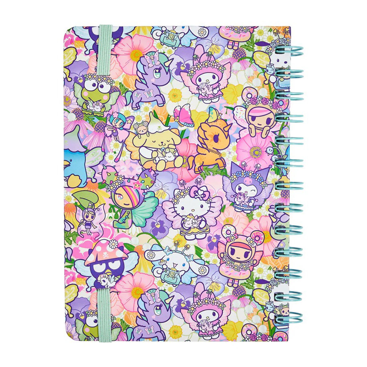 Hello Kitty and Friends x Tokidoki Spiral Notebook (Butterfly Garden)