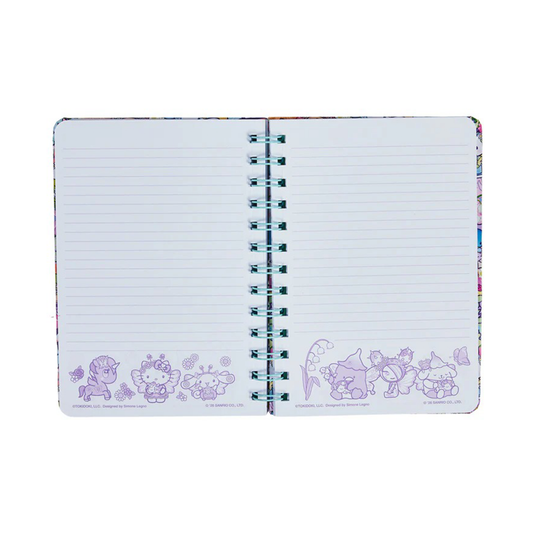 Hello Kitty and Friends x Tokidoki Spiral Notebook (Butterfly Garden)