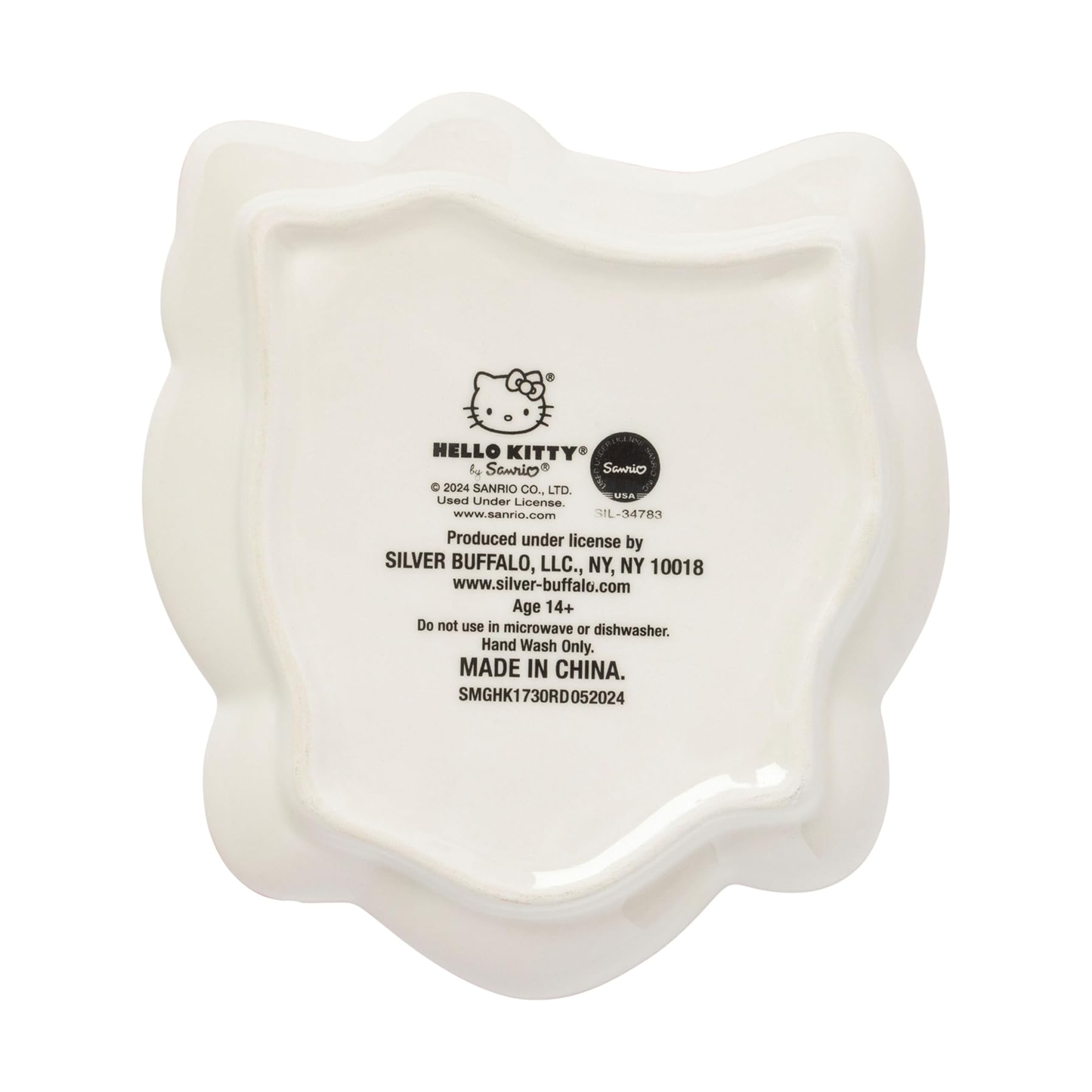 Hello Kitty Heart Donut Ceramic Spoon Rest