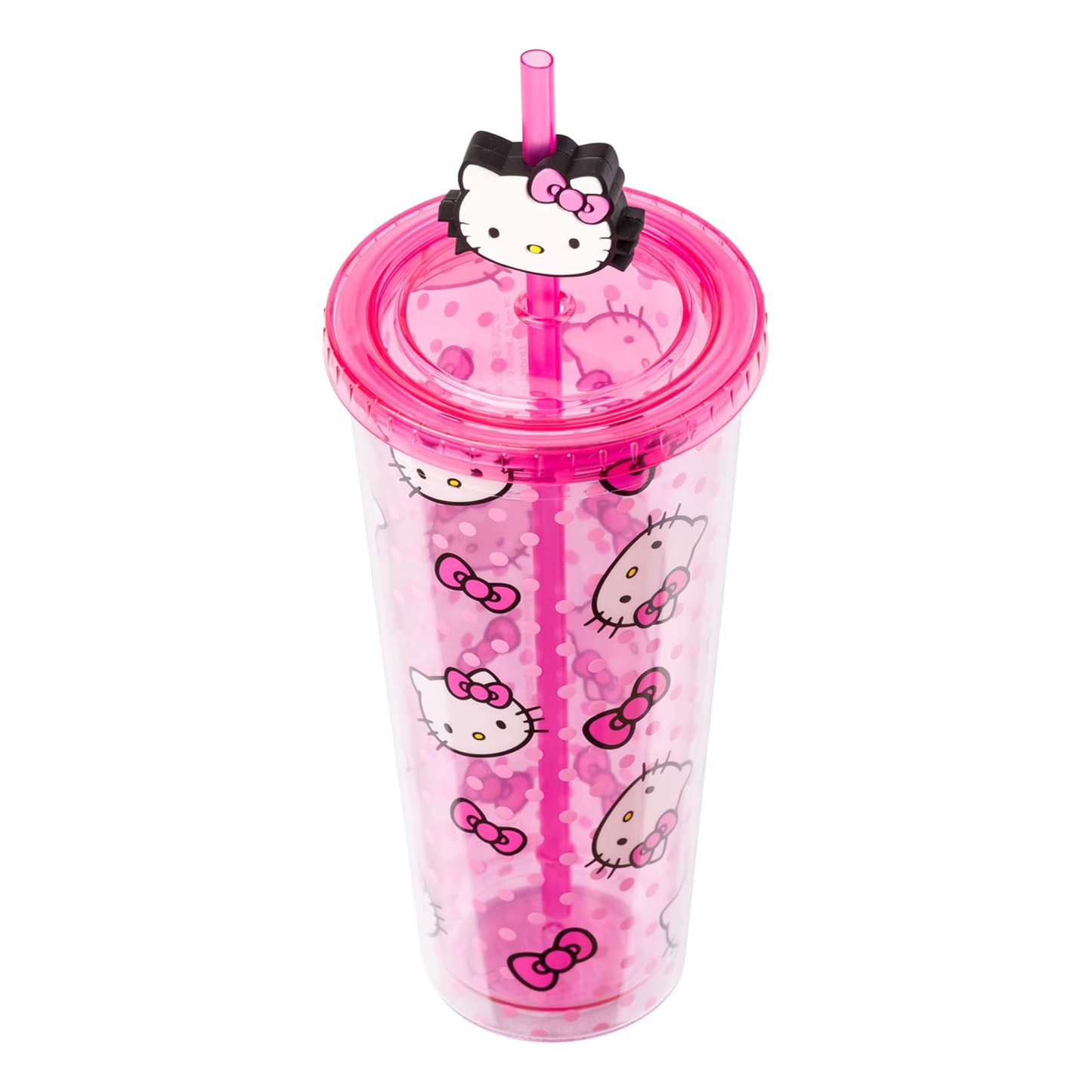 Hello Kitty 24oz Bows & Dots Travel Tumbler