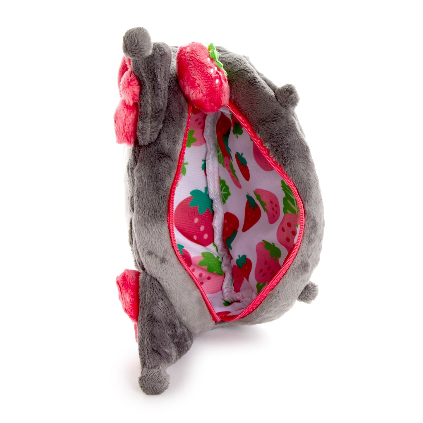 Kuromi Plush Crossbody Bag (Strawberry News 50th Anniversary)