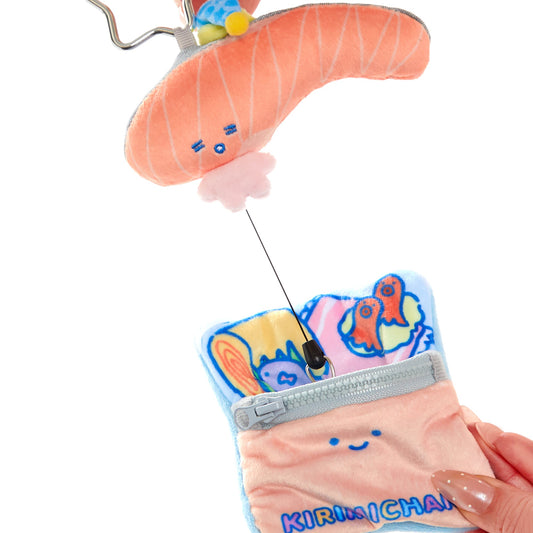 Kirimichan Card Case with Key Reel (Sleepover Series)