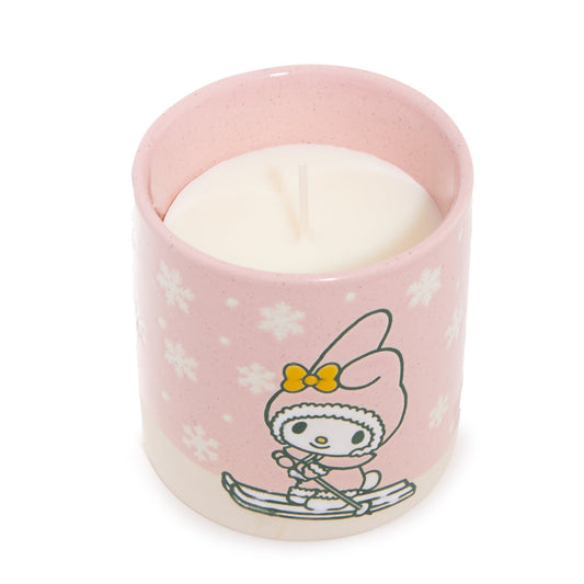 My Melody Holiday Ski Ceramic Candle