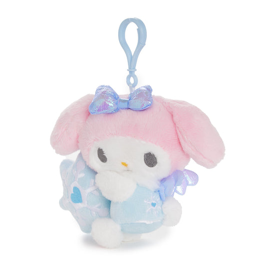 My Melody Plush Mascot Clip (Snow Angel Series)