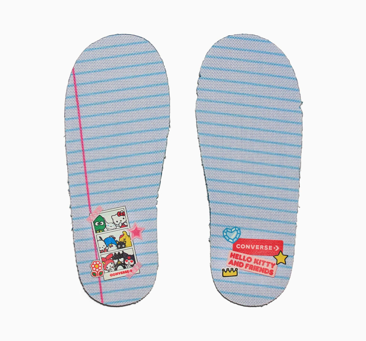 Converse x Hello Kitty Chuck Taylor All Star One Strap Easy-On Sneaker (Toddler - White)