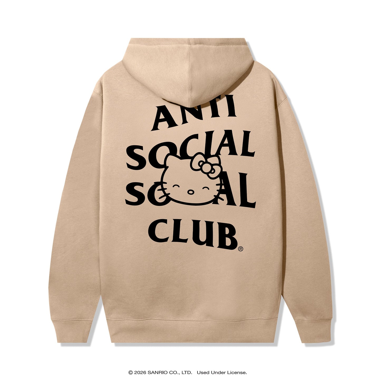 Anti Social Social Club x Hello Kitty Ethereal Zip Hoodie (Sandstone)