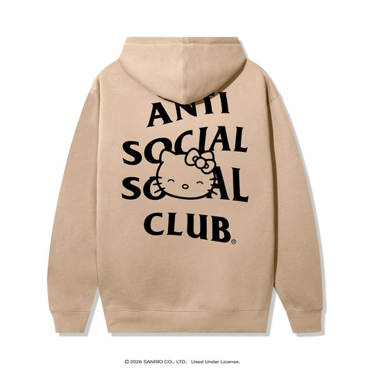 Anti Social Social Club x Hello Kitty Ethereal Zip Hoodie (Sandstone)