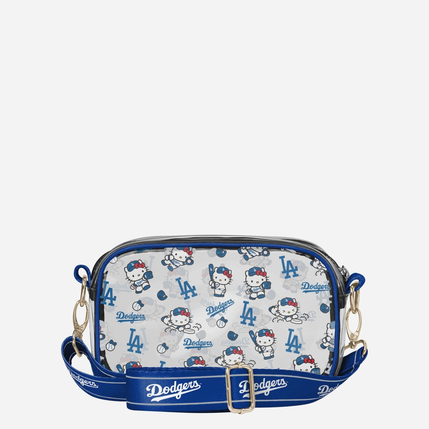 Hello Kitty x Los Angeles Dodgers Clear Crossbody Bag
