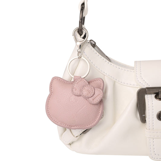 Hello Kitty Debossed Keychain (Pink)