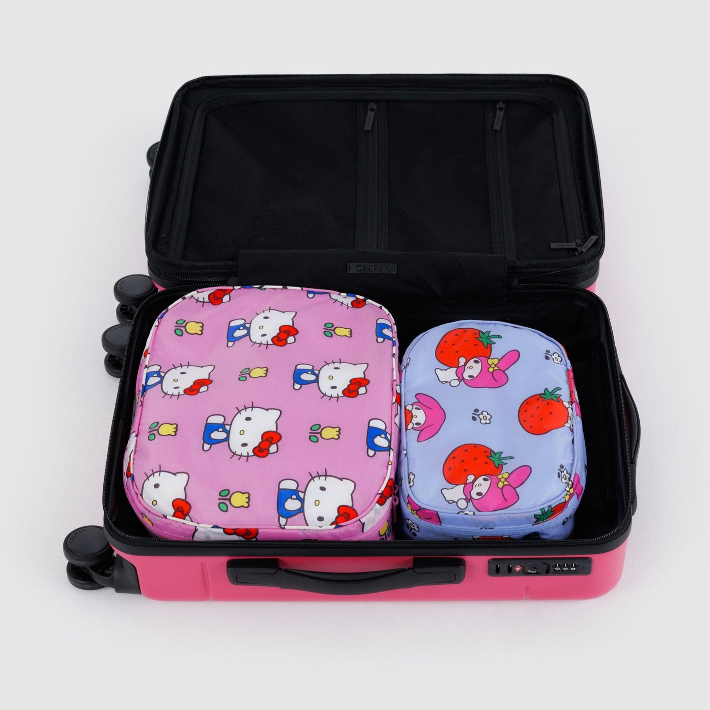 Hello Kitty and Friends x Baggu Packing Cube Set (Fruits + Florals)