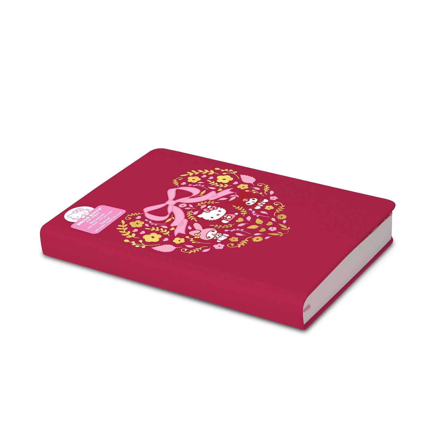 Hello Kitty and Friends x Studio Oh! Hearts & Flowers Casebound Notebook (Valentine's Day)