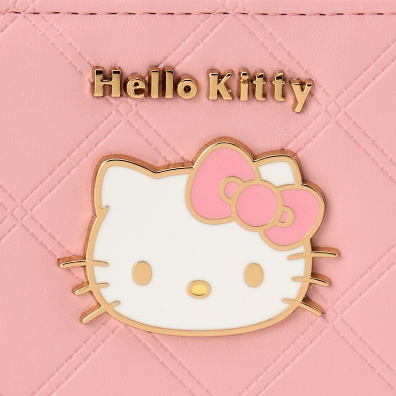 Hello Kitty Quilted Bi-Fold Wallet (Pink)