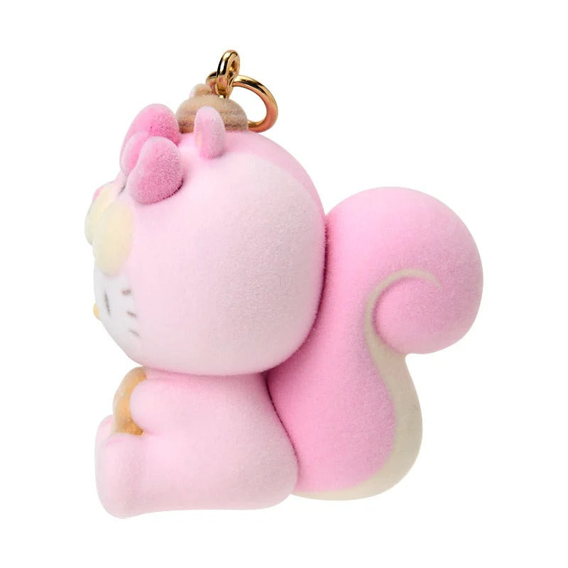 Hello Kitty Bag Charm (Fluffy Squirrel Series)