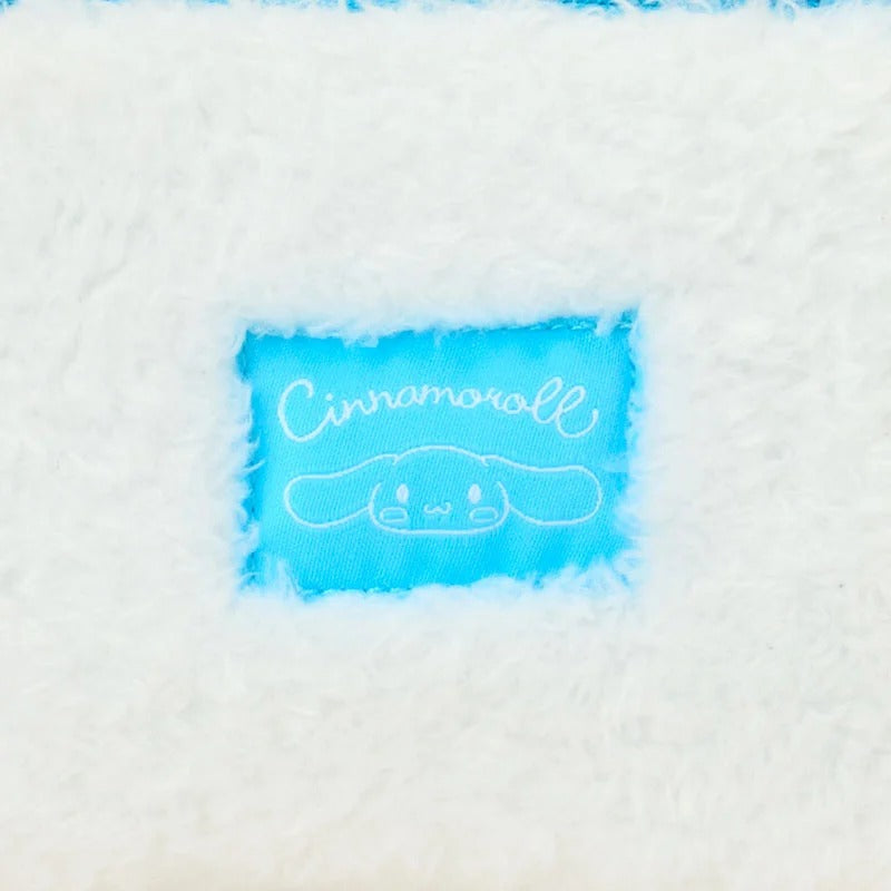 Cinnamoroll Fuzzy Mini Zipper Pouch