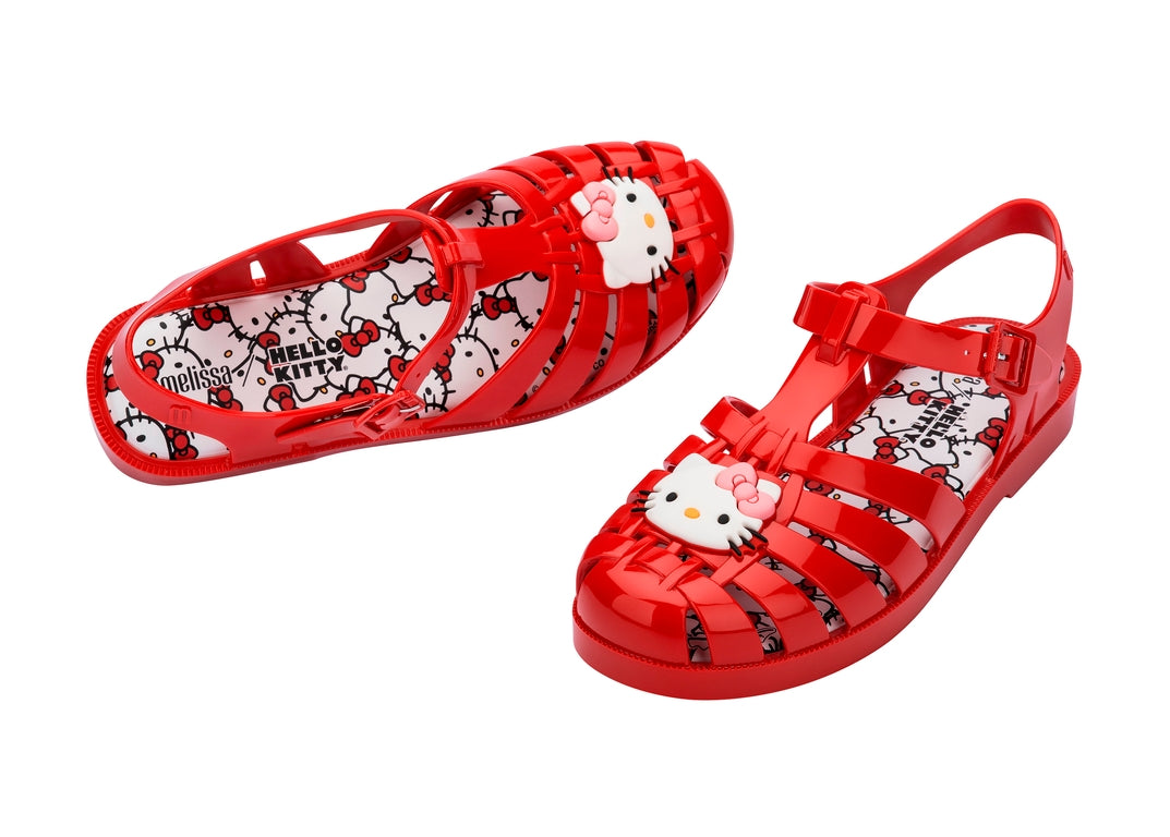 Hello Kitty x Melissa Possession Jelly Sandal (Red)