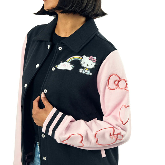 Hello Kitty Rainbow Varsity Jacket