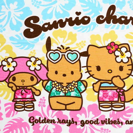 Sanrio Characters Bath Towel (Suntan Series)