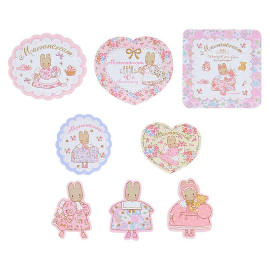 Marron Cream 16-pc Sticker Set (Fashion Show 40th Anniversary Series)