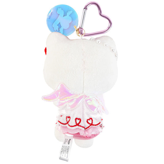Hello Kitty Bright Plush Mascot Keychain (Bright and Dark Angel Series)