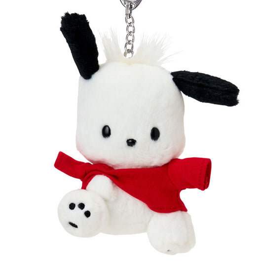Pochacco Jumping Plush Keychain Mascot (Dress-up Series)