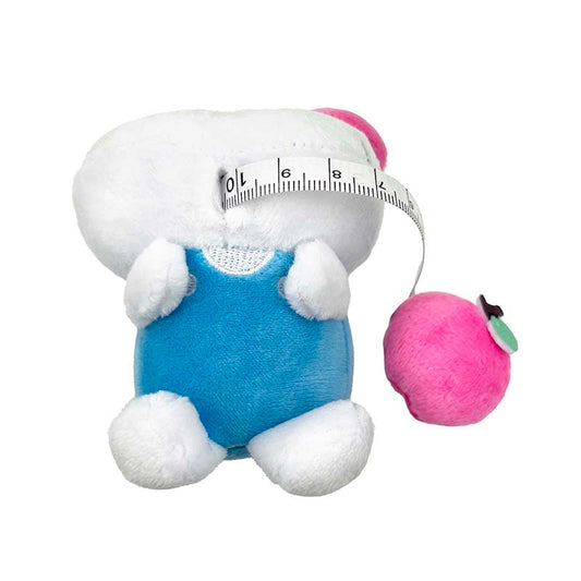 Hello Kitty Plush Measuring Tape Keychain