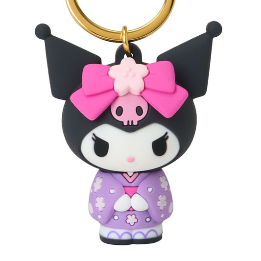 Kuromi Signature Keychain (Kimono Series)