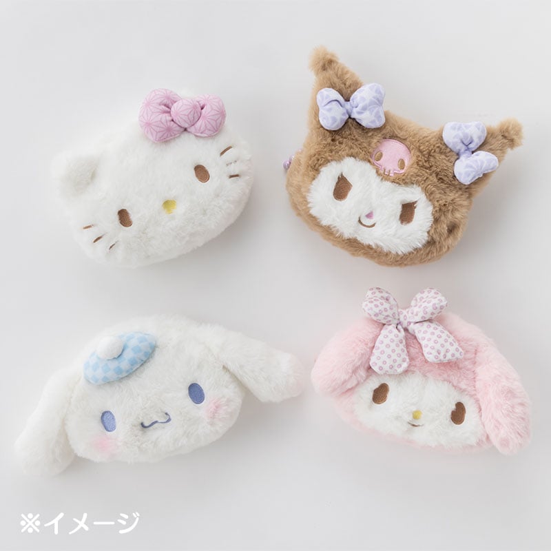 Hello Kitty Plush Mini Face Pouch (Retro Pastel Series)