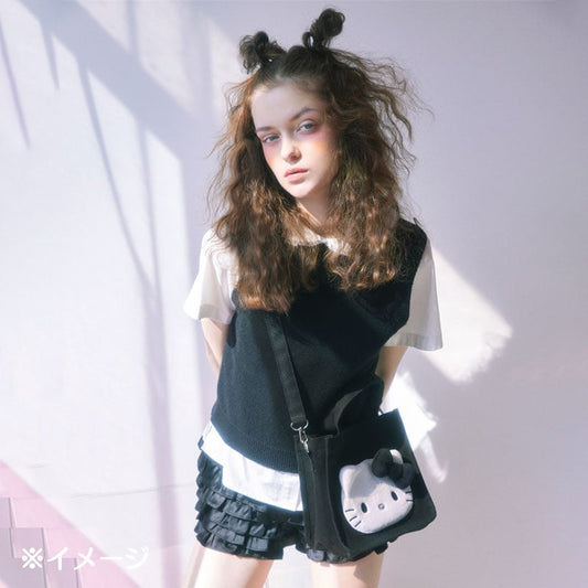 Hello Kitty 2-Way Black Mini Tote Bag (I Love Hello Kitty Series)