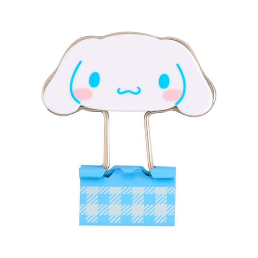 Cinnamoroll Gingham Binder Clips (Set of 3)