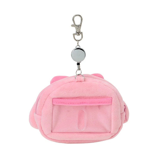 My Melody Plush ID Badge Holder & Reel