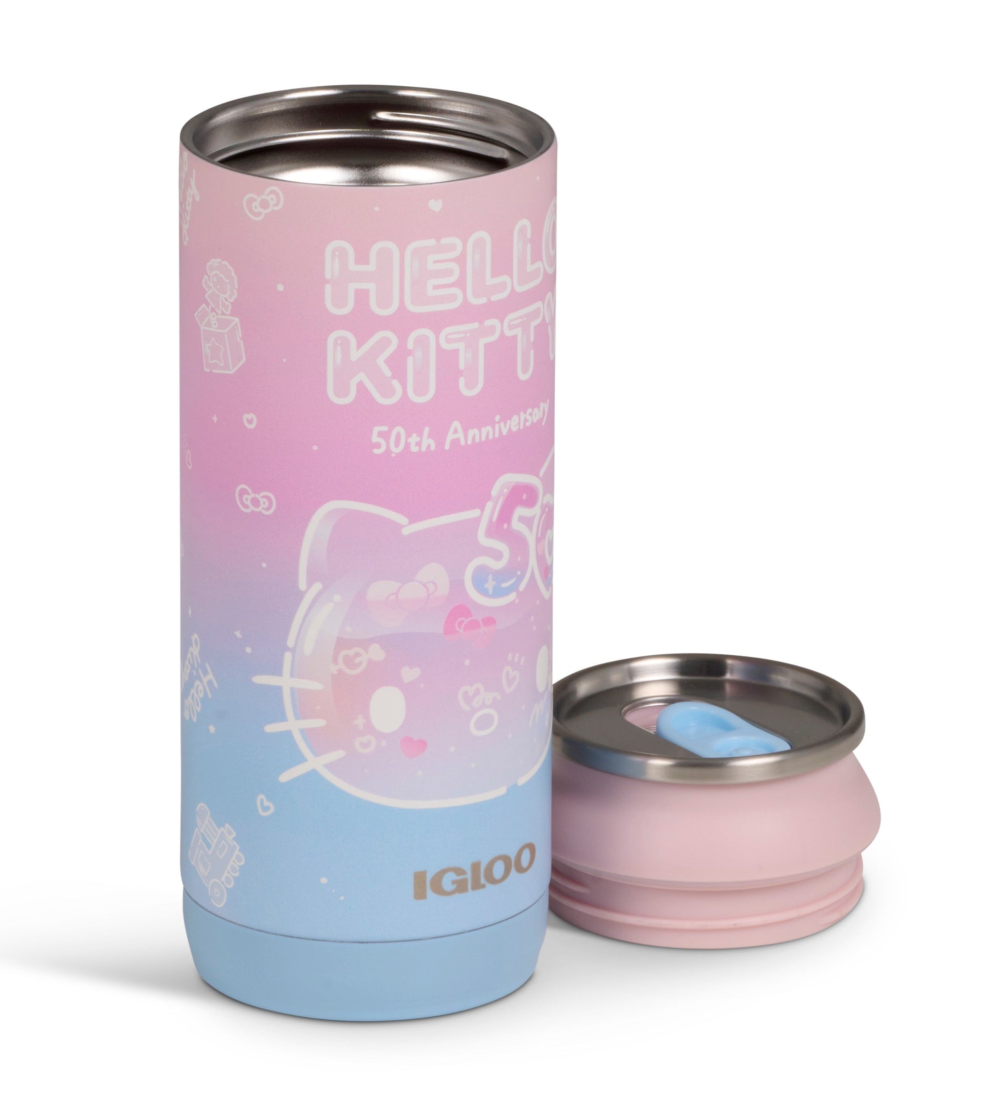 Hello Kitty x Igloo 50th Anniversary 16oz Stainless Steel Can