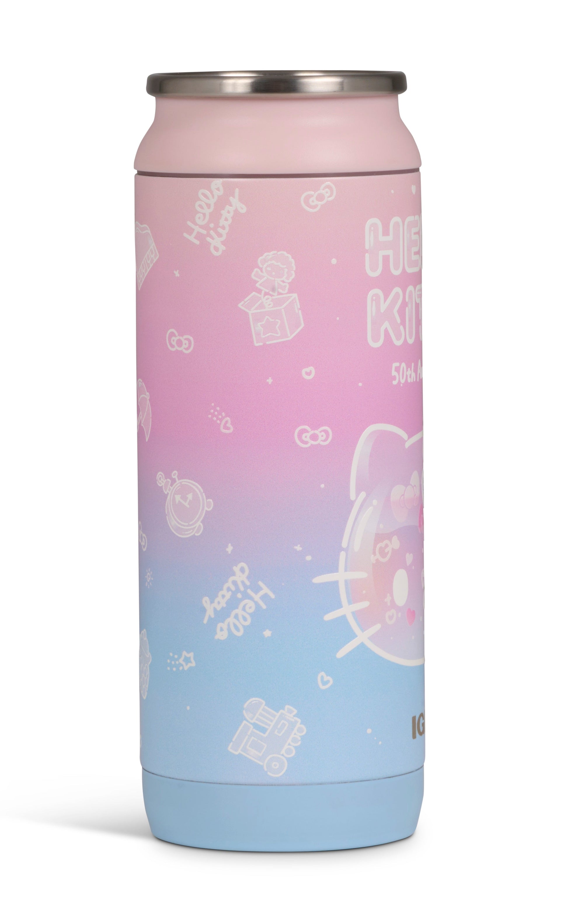 Hello Kitty x Igloo 50th Anniversary 16oz Stainless Steel Can