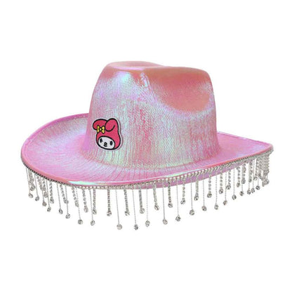 My Melody Pink Embellished Cowboy Hat