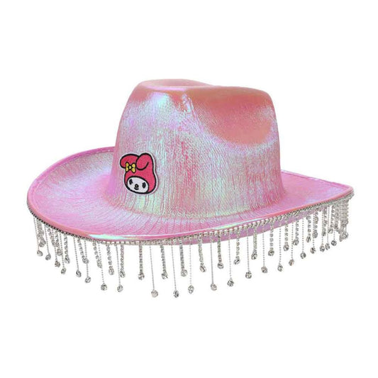 My Melody Pink Embellished Cowboy Hat