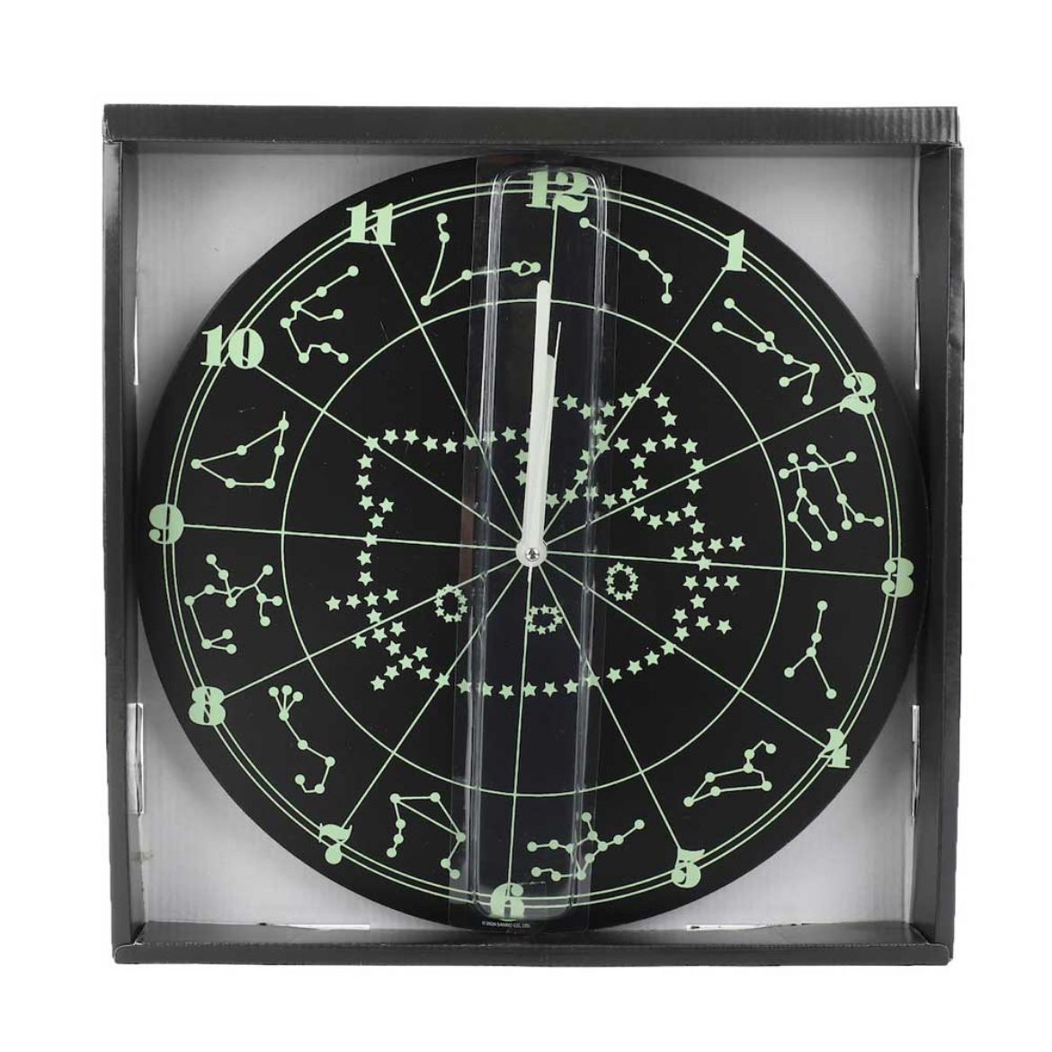 Hello Kitty Glow-In-The Dark Zodiac Wall Clock