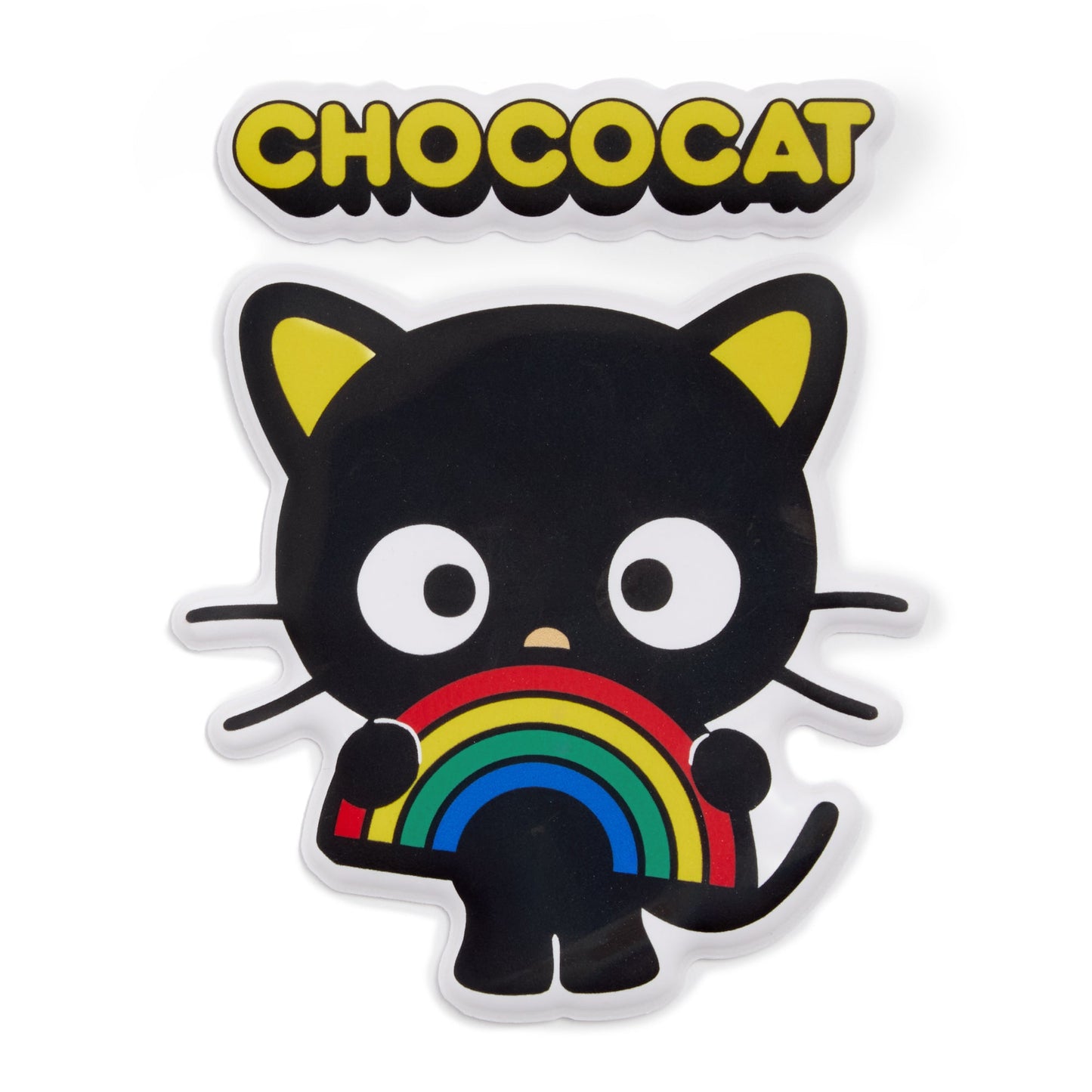 Chococat x Pipsticks Big Puffy Sticker