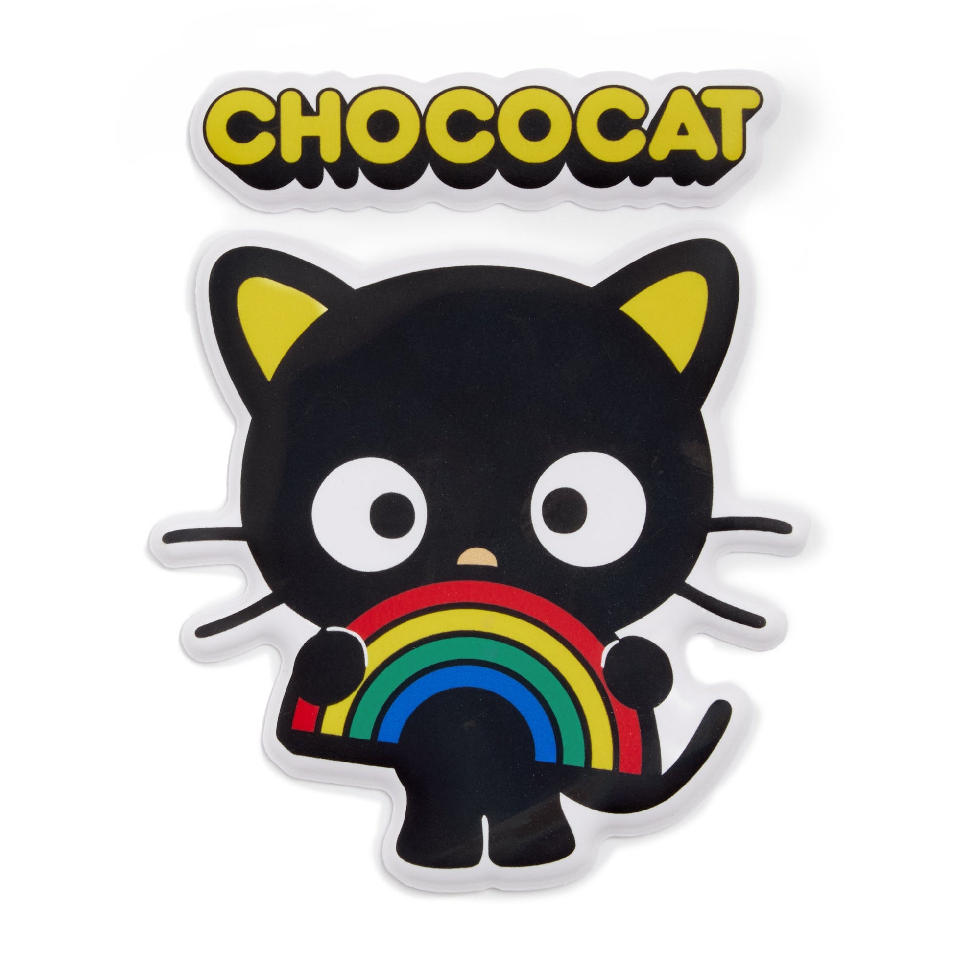 Chococat x Pipsticks Big Puffy Sticker