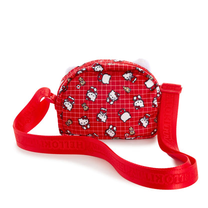 Hello Kitty Plush Crossbody Bag (Ruby Red Series)