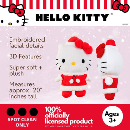 Hello Kitty Holiday Plush Cuddle Pillow Buddy