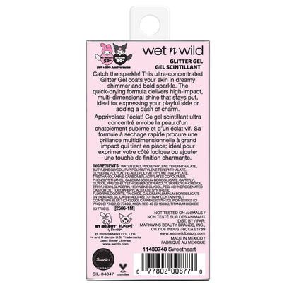My Melody & Kuromi x Wet n Wild Glitter Gel (My Melody)
