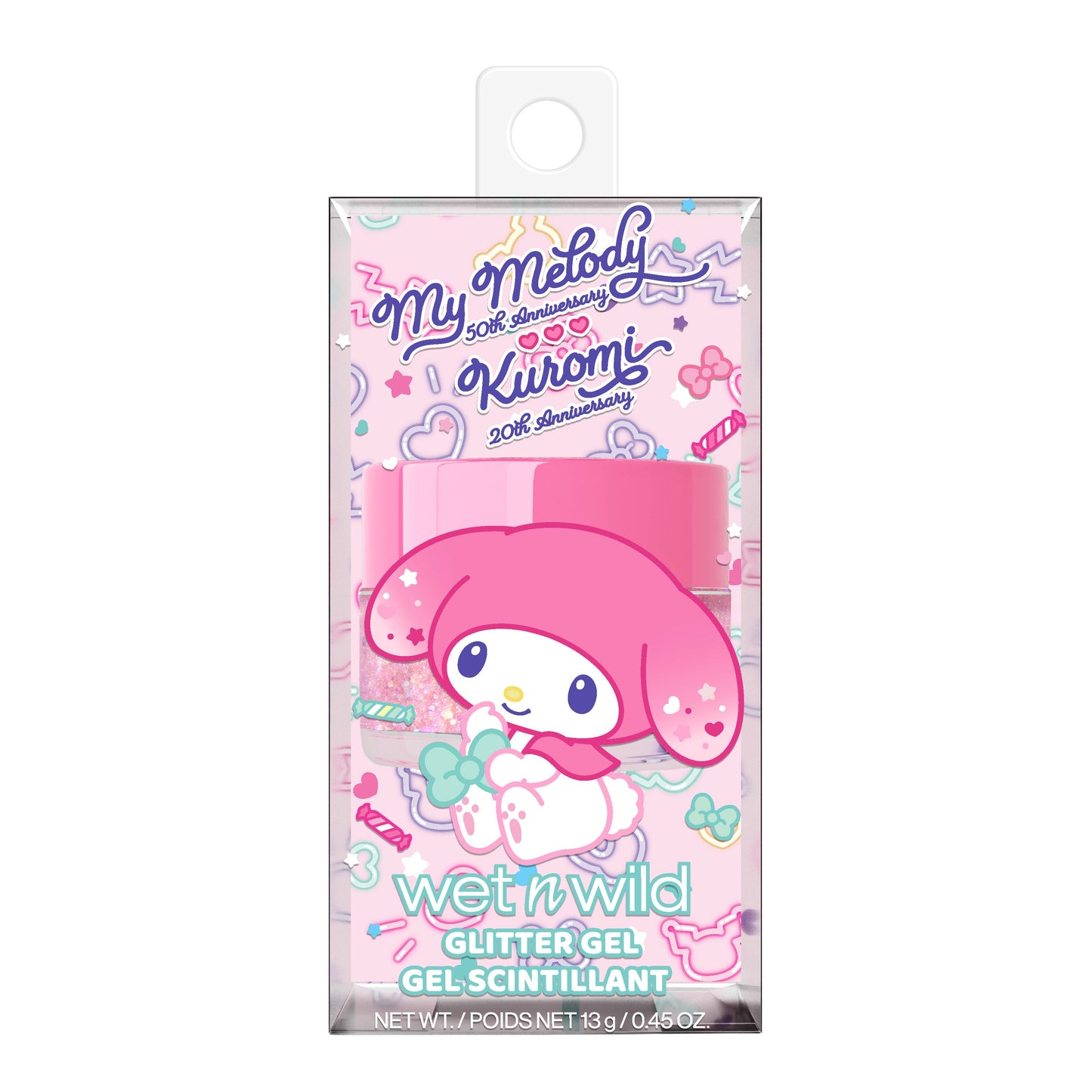 My Melody & Kuromi x Wet n Wild Glitter Gel (My Melody)