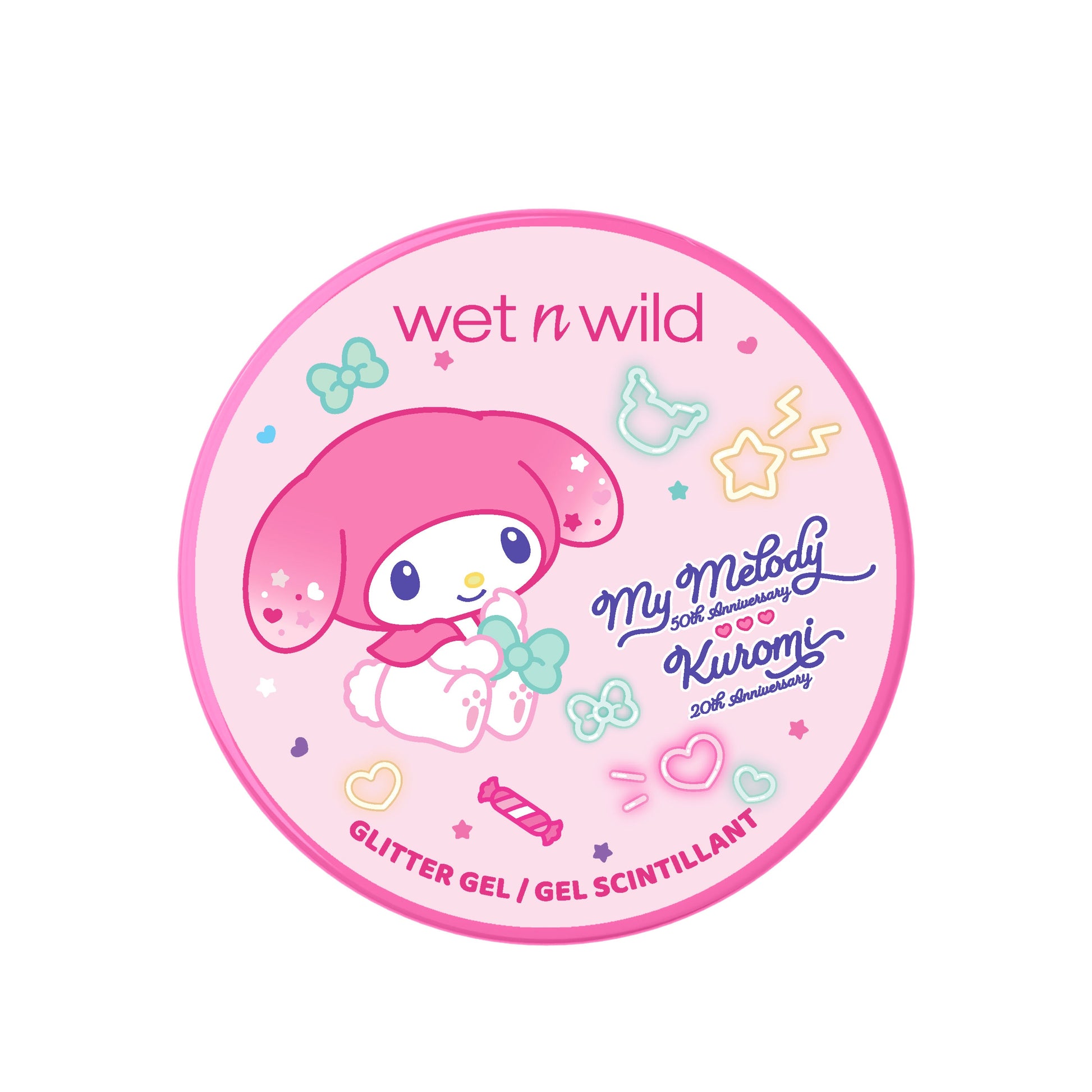 My Melody & Kuromi x Wet n Wild Glitter Gel (My Melody)