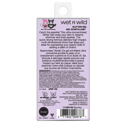 My Melody & Kuromi x Wet n Wild Glitter Gel (Kuromi)