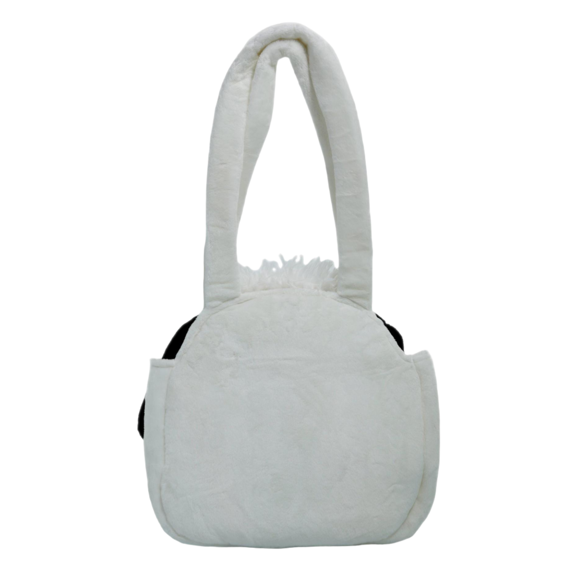 Pochacco Face Plush Tote Bag