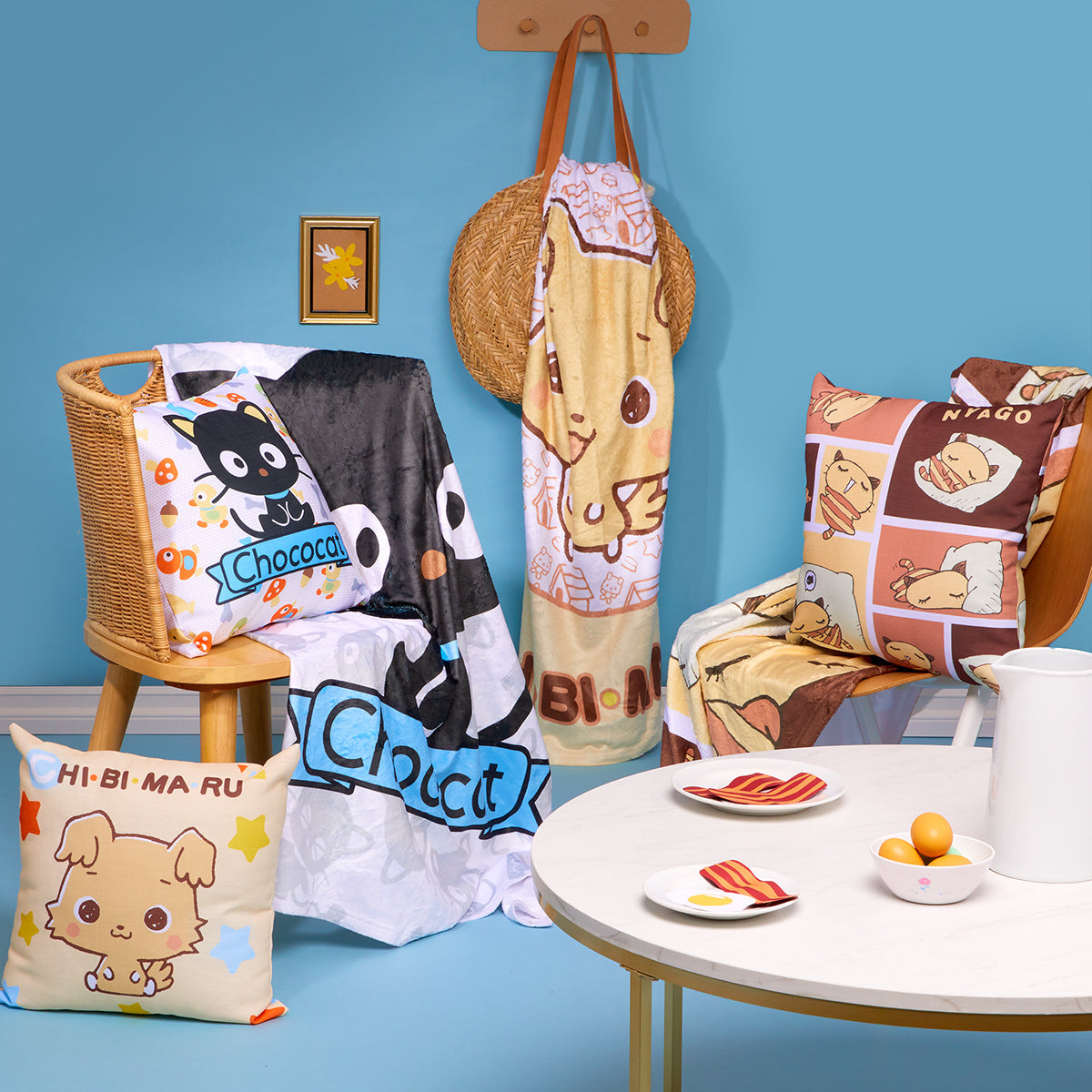 Chococat Classic Throw Blanket