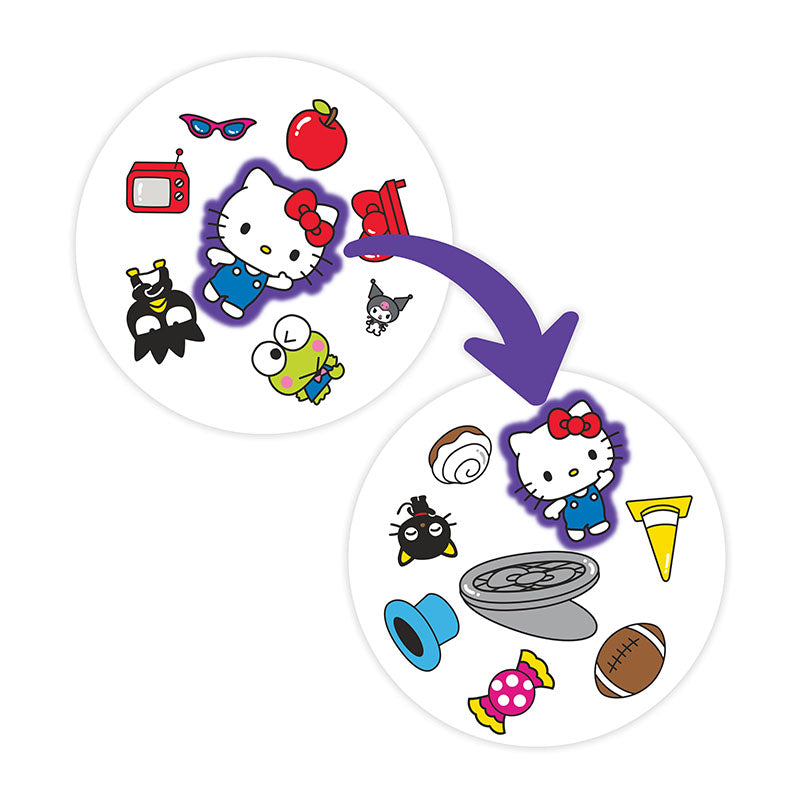 Hello Kitty and Friends Spot It! Game