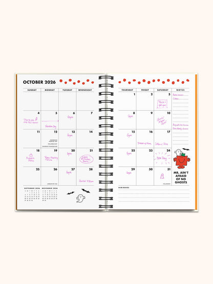 Mr. Positive x Studio Oh! 2026 Thinking Chenille Patch Planner